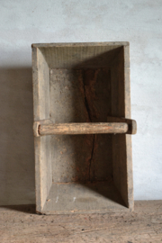 Oude authentieke houten bak