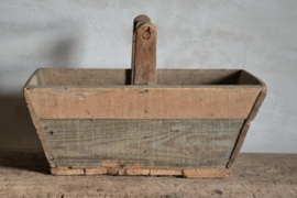 Oude authentieke houten bak