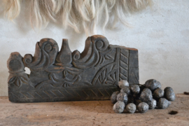 Prachtig oud houten ornament