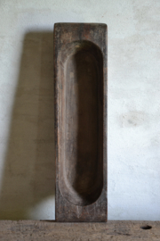 Authentieke houten schaal