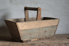 Oude authentieke houten bak