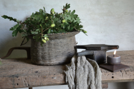 Oude houten juicer