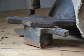 Oude houten juicer