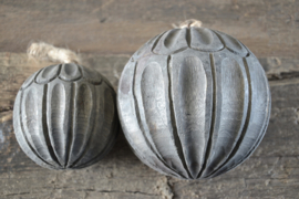 Prachtige houten kerstballen