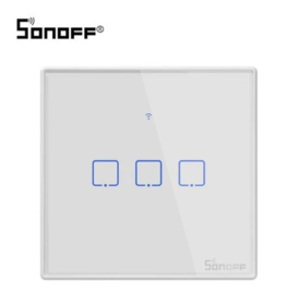 Sonoff | Wifi + RF | Drievoudige schakelaar | Wit