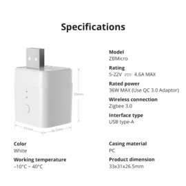 Sonoff  | Zigbee | Micro