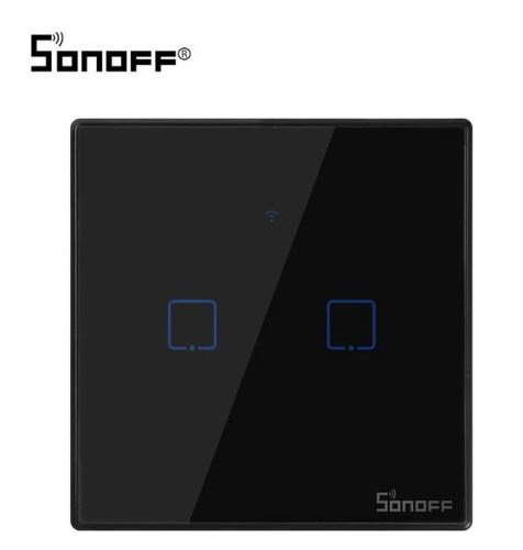 Sonoff | Wifi + RF | Serieschakelaar | Zwart