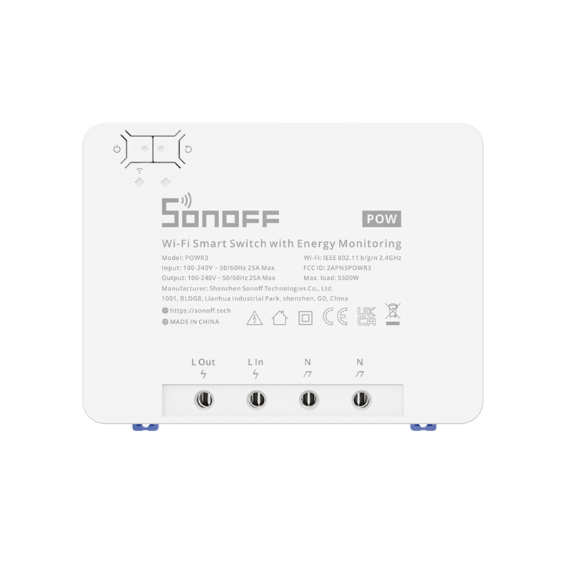 Sonoff | Pow R3 | Wifi | Surveillance du courant et de la tension