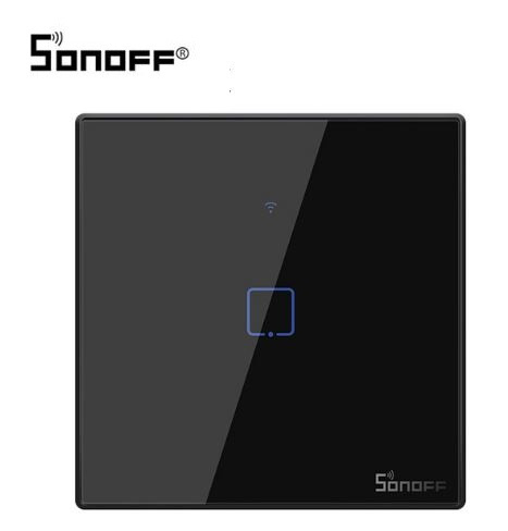 Sonoff | Wifi + RF | Enkelpolige schakelaar | Zwart
