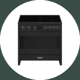 Smeg fornuis inductie universeel 90 cm