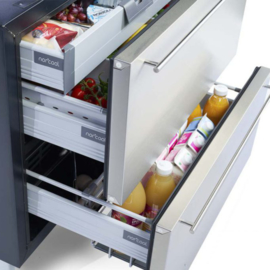 Norcool lade koelkast RVS