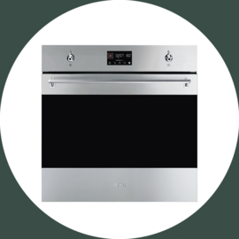 SMEG oven Classici rvs