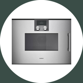 Gaggenau COMBI-MAGNETRON met warmhoudlade 200 serie -60cm-