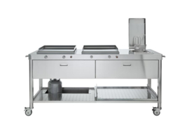 ALPES INOX rvs buitenkeuken Unit 190