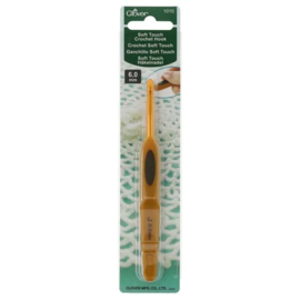 Clover - Softgrip - Haaknaald - 6.00mm