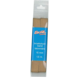 Elasta Broekstootband 15mm Beige