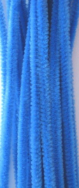 Chenille blauw