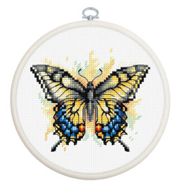 Borduurpakket - Swallowtail Butterfly - Luca-s