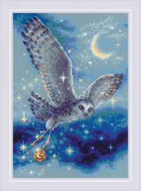 Borduurpakket Magic Owl - RIOLIS