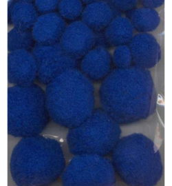 Pompom Mix Set Blauw