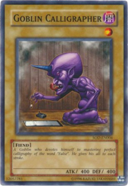 Goblin Calligrapher - sod-en004