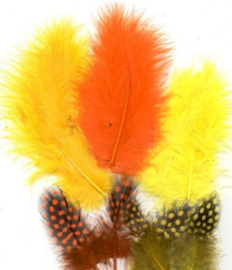 Marabou&Guinea mix oranje geel