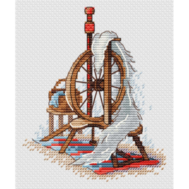 Borduurpakket - Spinning Wheel - Mp Studia