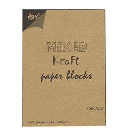 Mixed Craft Papier Blok A6