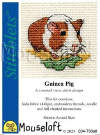 Borduurpakket - Guinea Pig - Mouseloft