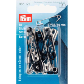 Veiligheidsspelden - Assortiment - Staal - 27-38-50mm