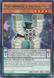 Performapal U Go Golem - macr-en004