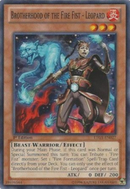 Brotherhood of the Fire Fist - Leopard - ltgy-en027
