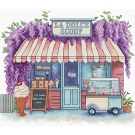 Borduurpakket - Ice Cream Scoop - Luca S