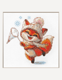 Borduurpakket - Playful Fox - Aine
