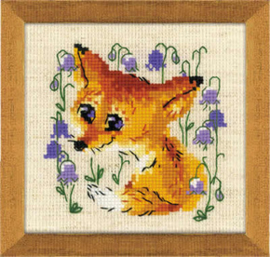 Borduurpakket Little Fox - RIOLIS