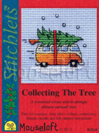 Borduurpakket Collecting The Tree - Met Kaart - Mouseloft