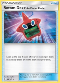 Rotom Dex Poké Finder Mode - 122/147