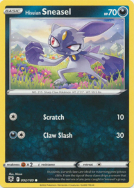 Hisuian Sneasel - 092/189