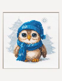 Borduurpakket - Cuddly Owl - Aine