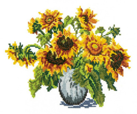Borduurpakket Sunflowers - Chudo Igla