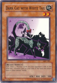 Dark Cat with White Tail - mfc-083