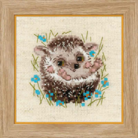 Borduurpakket Little Hedgehog - RIOLIS