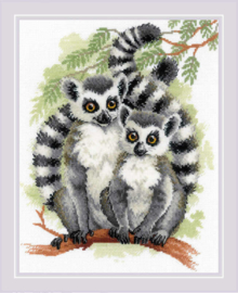 Borduurpakket - Lemurs - Riolis