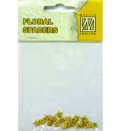 Floral Spacers Goud Nummer 7