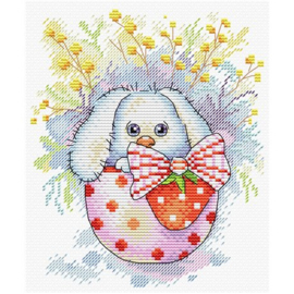 Borduurpakket Easter Rabbit - Mp Studia