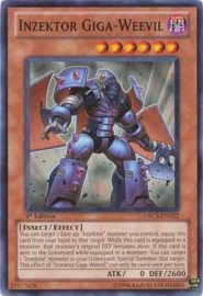 Inzektor Giga-Weevil - orcs-en022