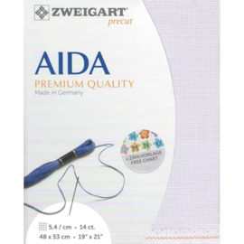 Zweigart - Aida Stof - Kleur 5050 - 48x53cm - 14 Count