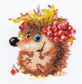 Borduurpakket Autumn Hedgehog - Alisa