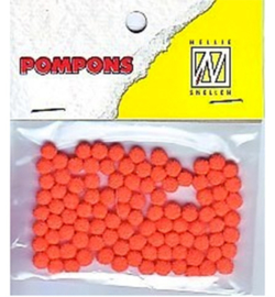 Mini Pompom Oranje