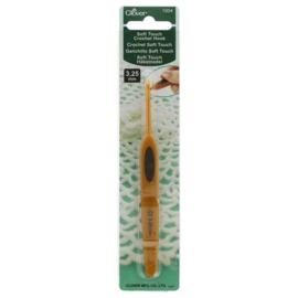 Clover - Softgrip - Haaknaald - 3.25mm